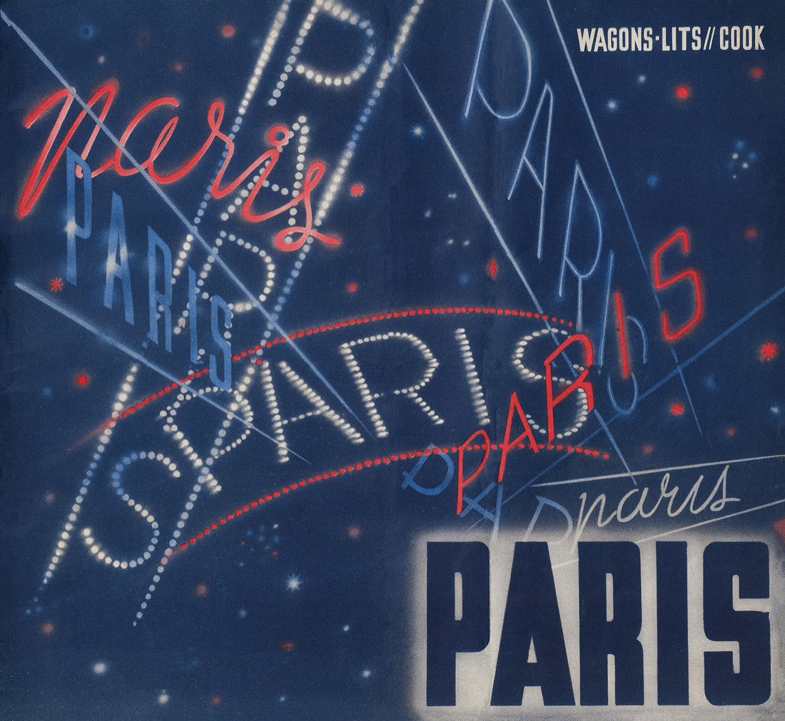 Visit Paris — Compagnie Internationale des Wagons-Lits, 1937