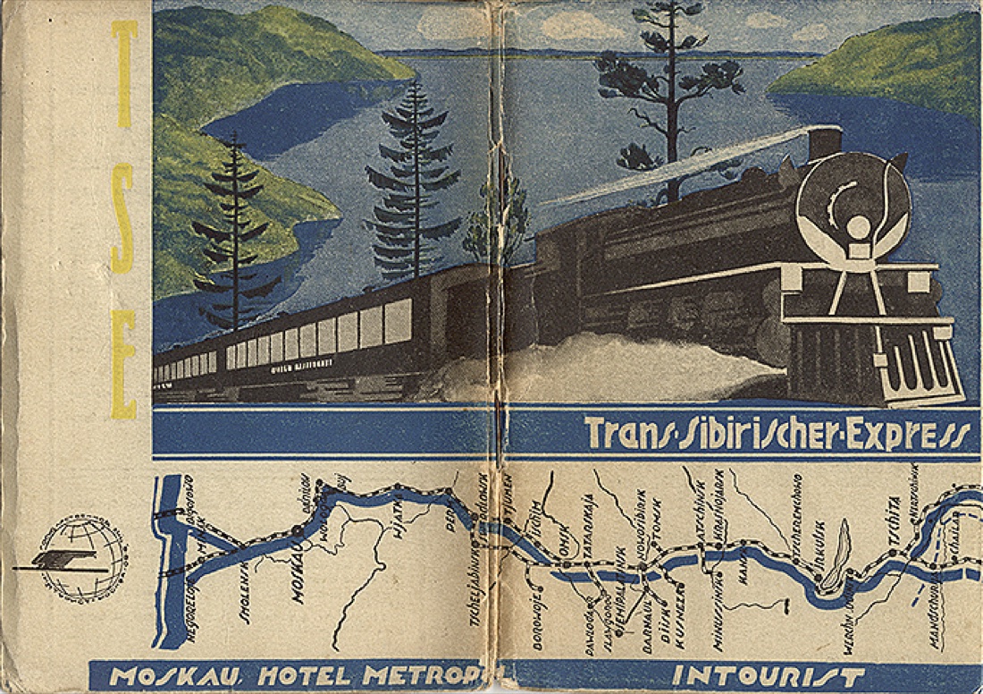 Trans-Siberian Express timetable and route map